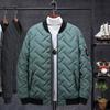 Chaqueta de invierno con cuello de béisbol acolchada de algodón para hombre, cálida, holgada, chaqueta acolchada de algodón, chaqueta de algodón prensado, transmisión en vivo transfronteriza para stock perenne