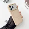 Funda para Teléfono Móvil Adecuada para Iphone17Promax Silicona Líquida Dos Tonos Succión Magnética Apple 16 Anticaídas 15 Cubierta Protectora 14