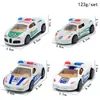 Variedade Transfronteiriça de mini Huili liga modelo de carro infantil simulação resistente a quedas desenho animado Jeep polícia Huili carro de brinquedo