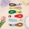 Nova Moda Versátil Corda Trançada de Pelúcia Chaveiro Cordão Simples Curto Cordão para Copo d'água Enfeites para Pendurar em Bolsas de Homem e Mulher
