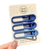 Pinzas para el Cabello de Venta Caliente para Otoño e Invierno para Mujeres, Pinzas Laterales Color Melard, Lindos Pinzas Cartoon Bb, Pinzas de Pato, Pinzas para Flequillo y Pinzas para el Cabello para Mechones Sueltos