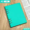 Cuaderno A5 de Hojas Sueltas, Bloc de Notas Engrosado, Cuaderno de Negocios para Estudiantes, Relleno de Hojas Sueltas Personalizable con Logo