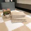 Dropshipping Transfronterizo de Alfombras Patchwork de Felpa para Dormitorios, Corte Libre, Lavables a Máquina, Cómodas Alfombras de Terciopelo de Algodón para Salas de Estar