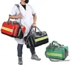 Kit de Emergencia Impermeable, Engrosado, de Gran Capacidad para Ambulancias, Bolsa de Suministros de Primeros Auxilios Que Puede Albergar un Cilindro de Oxígeno de 2L