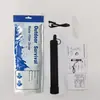 Purificador de Água Aventura de Acampamento Kit Portátil Filtro Duplo Acampamento ao Ar Livre Caneta de Purificação de Água de Emergência Módulo Portátil