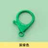 10 colores 308 pintura hebilla de langosta gancho de aleación de zinc conexión de bolsa de joyería diy hebilla de conexión accesorios de llavero de hardware