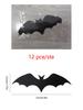 Nuevas Tarjetas Flash Estéreo 3D de Cartón de Murciélago Láser Pegatinas Decorativas de Murciélago Halloween Pegatinas de Pared Fabricante