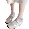 Calcetines de verano para mujer, calcetines cortos de tubo, calcetines finos con lazo, transpirables, absorbentes del sudor, dulces calcetines japoneses coreanos Zhuji, venta al por mayor