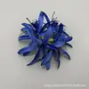 Cabezas de Flores de Lirio Araña Artificial y Lirio de Lluvia Populares en Xiaohongshu, Tocados de Flores Falsas para Sesiones de Fotos Clásicas de Hanfu