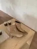Botines Pequeños Fragantes Estilo Coreano para Mujer, Tacones de Aguja, Punta Fina, Cierre de Cremallera Trasero, Botines Ajustados, Botines Cortos de Moda de Gamuza, Botines Elásticos, Botas Tipo Calcetín