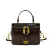 Moda de Nicho Transfronteriza Bolso Exquisito 2024 Nuevo Vintage Versátil de Alta Gama Cruzado al Hombro Bolso Cuadrado Pequeño