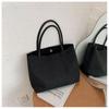 Bolso de mano de gran capacidad para otoño de 2024, estilo coreano, estilo Harajuku, bolso de hombro para niña, sencillo, informal, portátil, grande, para mujer