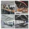 Barra de luz LED 1,2 m substituição de fita 0,9 m acessórios de luz de tira para escritório 116 cm placa de luz de pavio fonte de luz