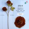 Flor artificial 3 Cabeça primavera cor estrangeira peônia casamento europeu flor de seda salão de casamento flor linha estrada estrada flor decorativa janela bonita Chen