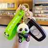 Muñeca Colgante Panda de Chengdu Estilo Nuevo Dibujos Animados Souvenir Decoración de Base Bolso de Mujer Pareja Colgante Pequeño Llavero