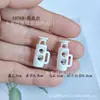 Fivela de Mola de Plástico PA Branca de Nylon Fivela Nariz de Porco Fivela de Corda de Sino Ajustável Fivela Apertada para Roupas Fivela de Cadarço Sem Laço