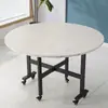 Mesa Plegable para Uso Doméstico, Mesa de Comedor Redonda, Mesa Plegable Móvil, Mesa de Comedor Plegable Modelo Nuevo, Otros Tipos