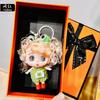 Chaveiro de Boneca Barbie Princesa Olho de Estrela Articulada Articulada Desenho Animado Exquisito Pingente para Bolsa de Menina