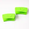 Pinça de Silicone com Pontos Anti-Queimadura Pinça de Mão de Silicone Isolada Clipes para Alças de Panelas e Pratos Luvas Anti-Queimadura para Forno e Assar