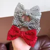 Pinza Dulce de Lazo para Niña Pinza para el Cabello de Princesa Tocado de Corona Niña Pinza para el Cabello con Lentejuelas para Flequillo Pinza de Pato