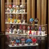 Soporte de Exhibición y Almacenamiento para Cajas Sorpresa de Figuras, Vitrina para Muñecas Pop Mart, Gabinete de Exhibición Acrílico de Alta Transparencia para Figuras de Lego