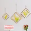 Materiais Decorativos Ecológicos para Jardim de Infância DIY Artesanal Corda de Cânhamo Pingente de Madeira Linho Retrô Pingente Decorativo de Parede Pingente