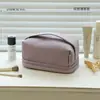Bolsa de maquillaje grande de PU de alta gama para tostadas, bolsa de almacenamiento de gran capacidad, bolsa de viaje de doble capa, bolsa portátil para almacenamiento de cosméticos
