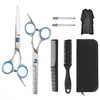 Set de tijeras para cortar el pelo, tijeras para cortar el pelo, set de herramientas para cortar el pelo, tijeras entresacadoras, tijeras profesionales de peluquería, tijeras de peluquería
