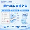 Mascarilla Quirúrgica Desechable Estéril Xiangyi Clase II Registrada Filtro de Tres Capas Tejido No Tejido/Tela Soplada en Caliente Protector