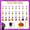 Decoración de Halloween de Amazon Transfronteriza Producto Terminado Guirnalda Pancarta Calabaza de Halloween Araña Bruja Dibujos Animados Adornos Colgantes