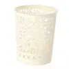 Caixa de Armazenamento de Mesa Plástico Trançado Anti-Rattan Tubo de Armazenamento Redondo para Escritório Suporte para Caneta Pequeno Criativo Simples Oco para Estudante