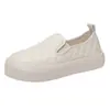 Mocasines tipo francés sin cordones de suela gruesa para mujer, nueva colección de otoño, versátiles y cómodos, zapatos de suela blanda de moda inspirados en Chanel