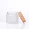 Frasco de Vidro Fosco Transparente para Creme 50g Frasco para Creme Facial 30g Tamanho Viagem 100g Pote para Máscara Facial Embalagem Cosmética Reembalada
