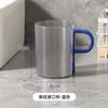 Taza de Enjuague Bucal de Lujo Ligero Taza para Lavarse la Cara Taza para Cepillarse los Dientes Taza para Cepillo de Dientes Taza para Cepillo de Dientes de Estudiante Taza para el Hogar de Gama Alta Taza para Dormitorio