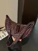 Bolso estampado de leopardo para mujer 2026 nuevo moderno moda versátil bolso de hombro gran capacidad bolso cruzado de alta gama bolso tipo dumpling