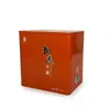 Caja de Hierro Rectangular Personalizada para Empaque de Té Phoenix Dancong, con Hebilla Interior, Juego de Latas de Hierro sin Costuras, Juego de Cajas de Regalo