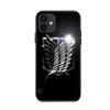 Adequado para Iphone15 Nova Capa de Celular Ataque dos Titãs Exportação Asas da Liberdade Allen Periférico Capa de Celular