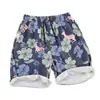 Shorts de Playa con Estampado Floral Estilo Sanya para Hombre Verano Delgados Holgados Pierna Recta Atractivos Shorts Hawaianos