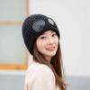 Sombreros de Piloto de Otoño e Invierno para Hombre y Mujer, Decoración de Gafas, Gorros de Punto de Lana, Gafas de Esquí Toad para Pareja, Gorros de Invierno de Punto, Modernos