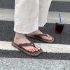 Nuevas Chanclas Casuales de Moda para Mujer Verano Estudiantes Ropa de Exterior Suela Suave Sandalias de Clip para Vacaciones en la Costa 779sjrzt