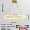 Lustre de cristal luxuoso para sala de jantar, luminária de alto padrão para sala de chá, 6 novas luminárias de mesa de jantar e de bar de designer, ferro
