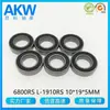 Fornecimento direto de Cixi rolamento miniatura 6800RS 10*19*5mm Rolamento de motor
