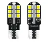 Directo de fábrica transfronterizo nuevo modelo alta luminosidad decodificador T10 3030 24 luces LED para coche luz de posición luz de matrícula