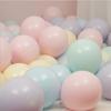 Globos de Látex Color Macaron Globos de 10 pulgadas 2.2g Decoración para Fiesta Cumpleaños Boda Decoración de Habitación Globos al por Mayor