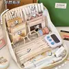 Estuche de Lápices Grande de 8 Niveles para Estudiantes y Niños, Bolsa de Almacenamiento de Papelería Multifuncional, Bolsa de Almacenamiento de Lápices Portátil de Aspecto Elegante
