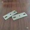 30/38/40/50/60 Chapa de Ferro Quadrada Peça de Conexão Quadrada Bloco de Fixação para Pé Copo Suporte de Soldagem Estrutura