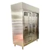 Armario Limpio sin Polvo, Gabinete de Almacenamiento de Ropa de Trabajo, Puerta con Cortina de Filtro FFU, Equipo de Taller Clase 100, Gabinete Limpio para Ropa y Zapatos