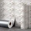 Papel de parede imitação mármore autoadesivo à prova d'água à prova de umidade para casa sala de estar parede de fundo de TV adesivos papel de parede decorativo feio