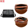 Bolso de Gran Capacidad Bolso Cruzado Nuevo para Mujer Commuter Moda de Alta Gama Versátil Bolso de Hombro de Cuero Suave Trendy
