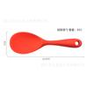 Colher de Arroz de Silicone Resistente a Altas Temperaturas Colher de Arroz de Silicone Integrada Doméstica Sem Lesão Colher Interna Colher de Arroz Pá de Arroz Utensílios de Cozinha de Silicone